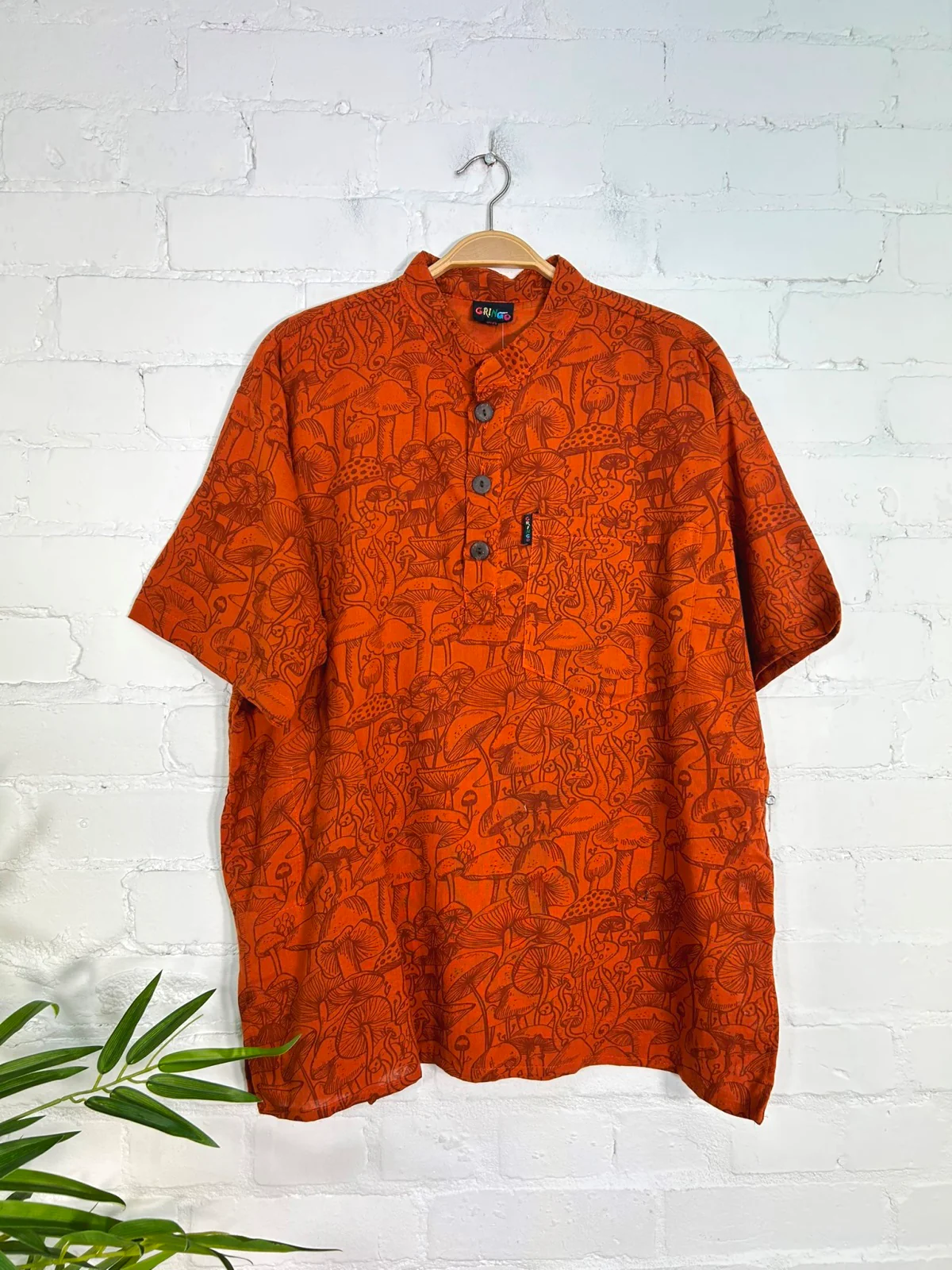 Cămașă imprimeu ciuperci - Gringo