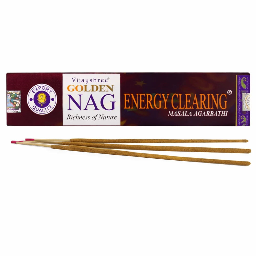Bețișoare parfumate - Golden Nag Energy Clearing