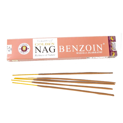 Bețișoare parfumate - Golden Nag Benzoin
