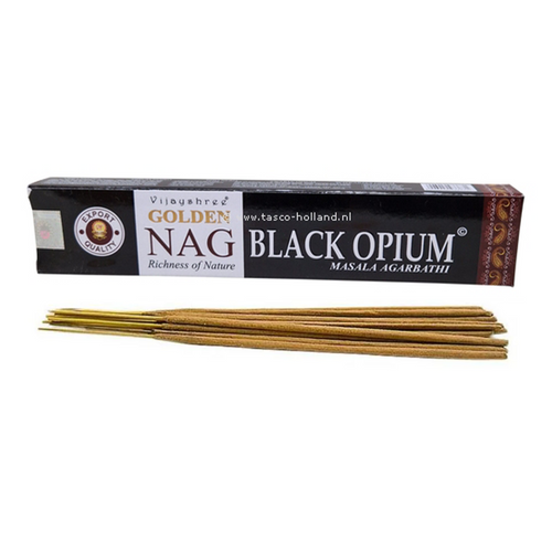 Bețișoare parfumate - Golden Nag Black Opium