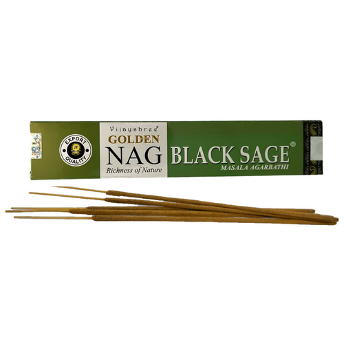 Bețișoare parfumate - Golden Nag Black Sage
