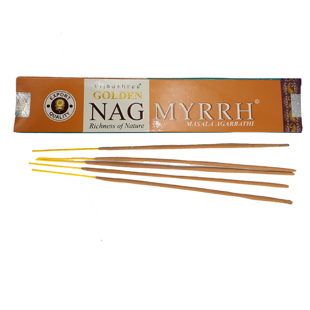 Bețișoare parfumate - Golden Nag Myrrh