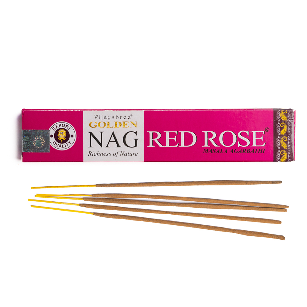 Bețișoare parfumate - Golden Nag Red Rose