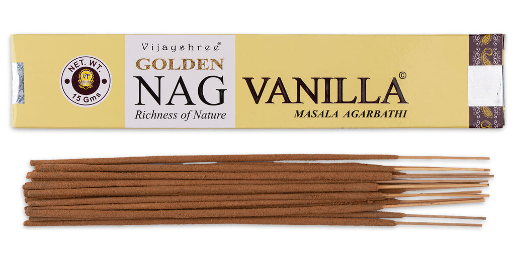 Bețișoare parfumate - Golden Nag Vanilla