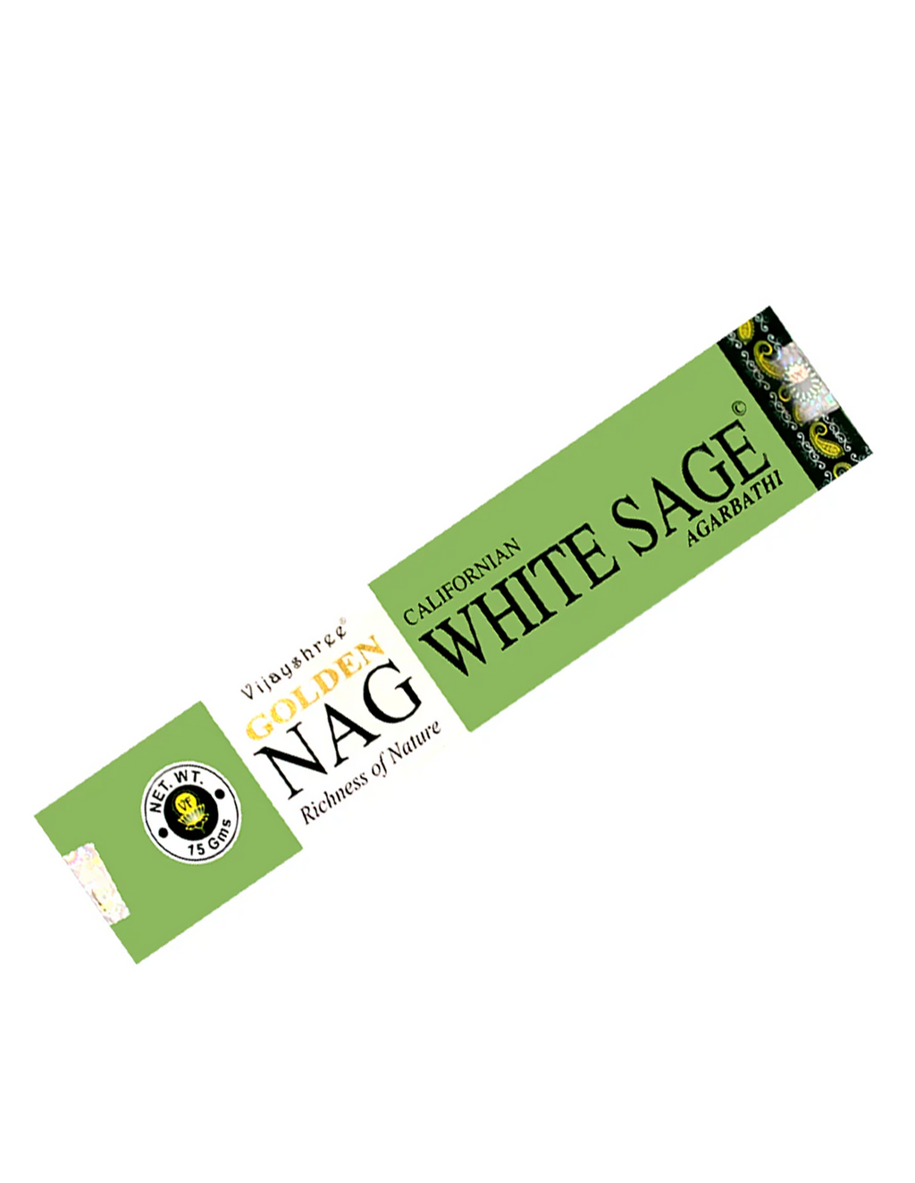 Bețișoare parfumate - Golden Nag White Sage