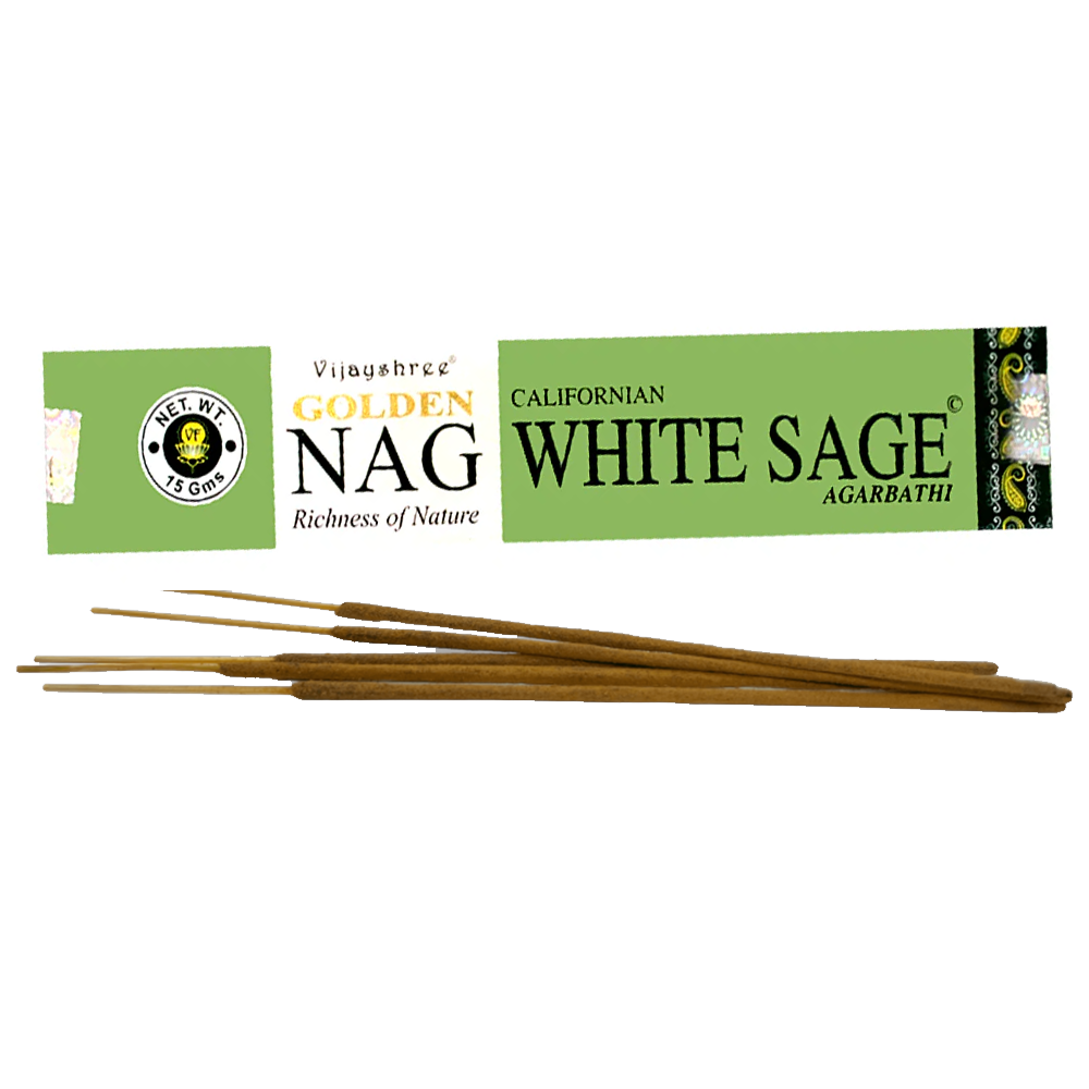 Bețișoare parfumate - Golden Nag White Sage