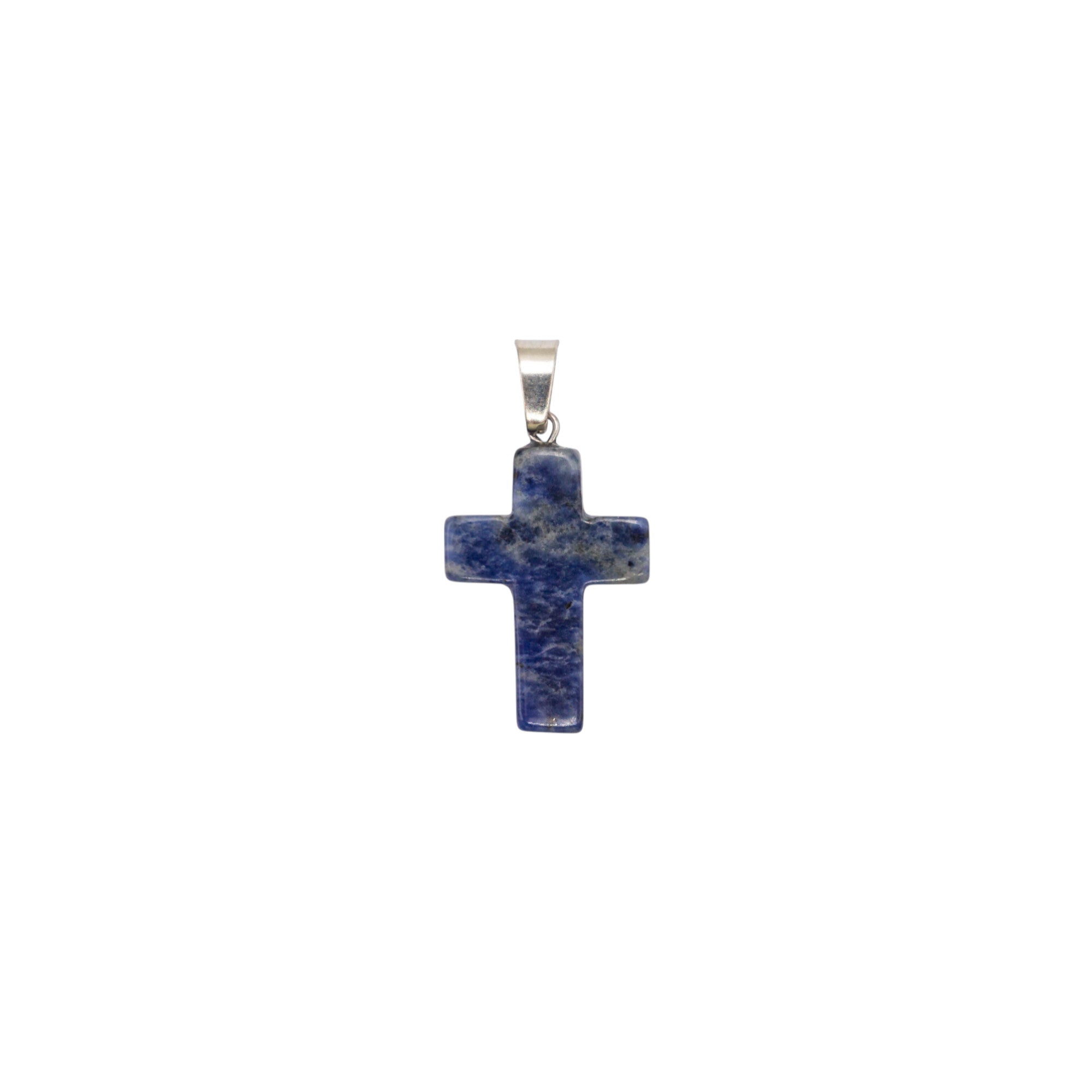 Pandantiv cruciuliță sodalit