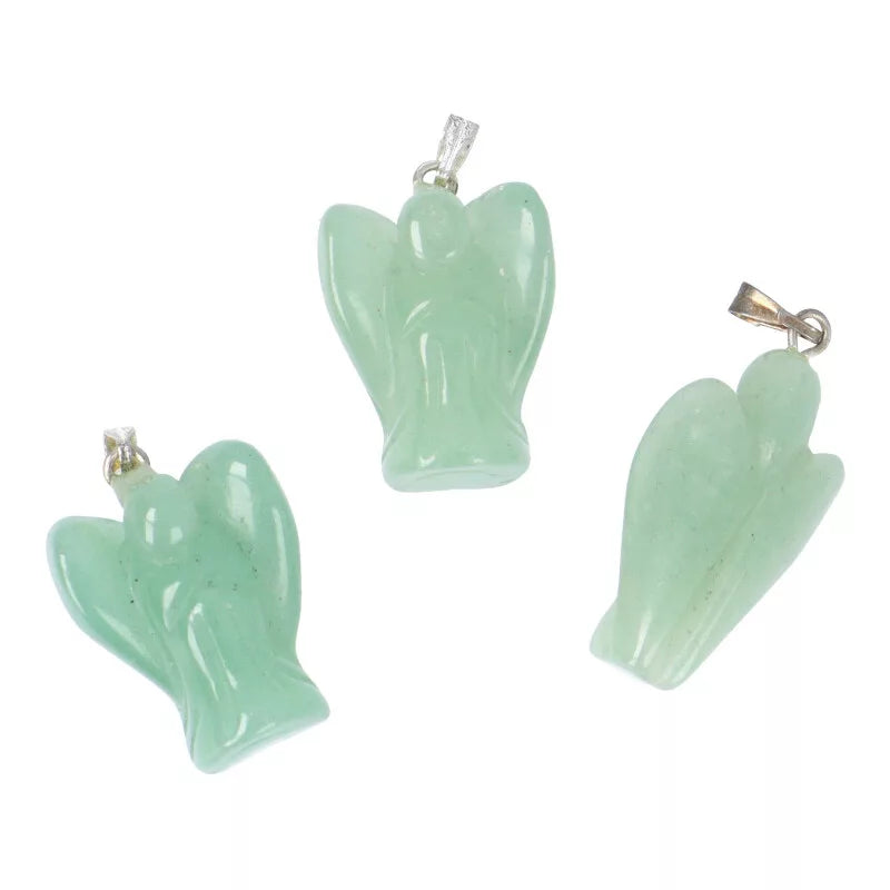 Pandantiv îngeraș aventurin