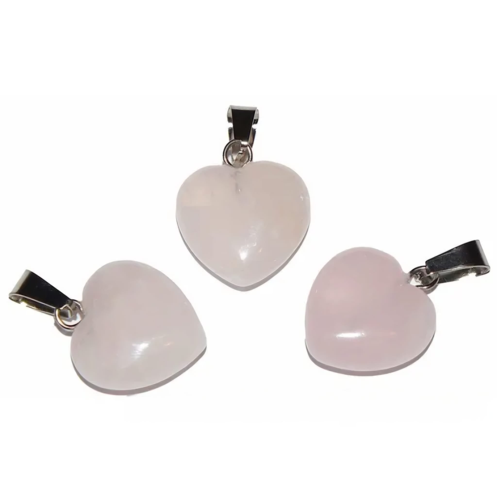 Pandativ inimioară cuarț roz